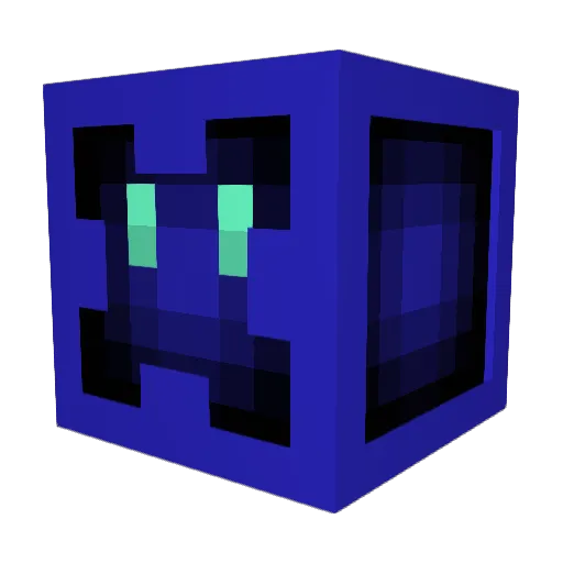 I2AK Minecraft avatar head, 3D render