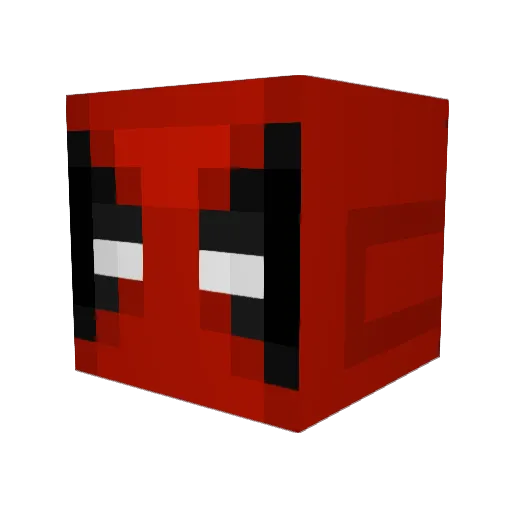 I2zyyyy Minecraft avatar head, 3D render