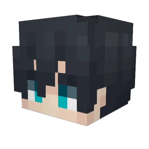 I3astardo Minecraft avatar head, 3D render