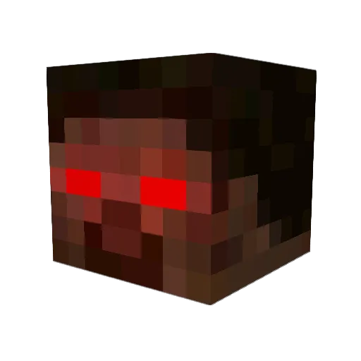 I3lackPvP Minecraft avatar head, 3D render