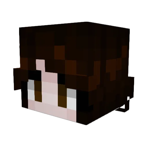 I3oogeyman Minecraft avatar head, 3D render