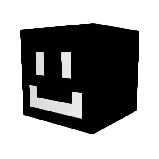 I404I Minecraft avatar head, 3D render
