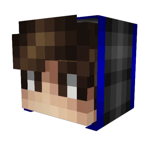 I6ixPetrux Minecraft avatar head, 3D render