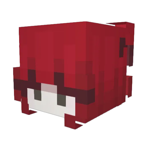 IABTS Minecraft avatar head, 3D render