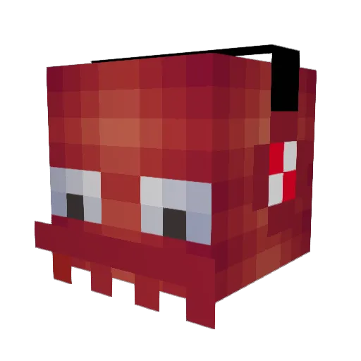 IAMIRONGIANT Minecraft avatar head, 3D render