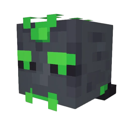 IAMN30N Minecraft avatar head, 3D render