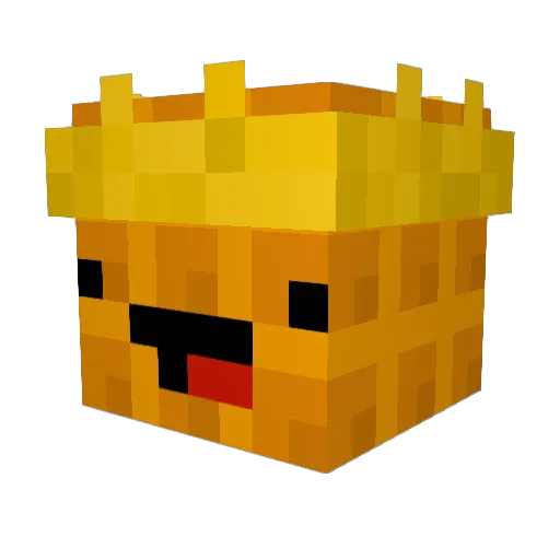 IAPirateEye Minecraft avatar head, 3D render