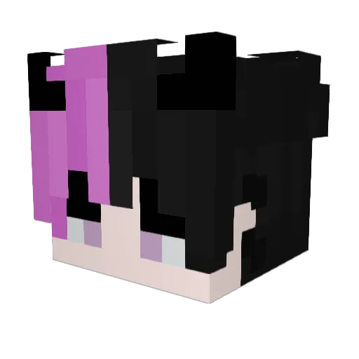 IAlucardI Minecraft avatar head, 3D render