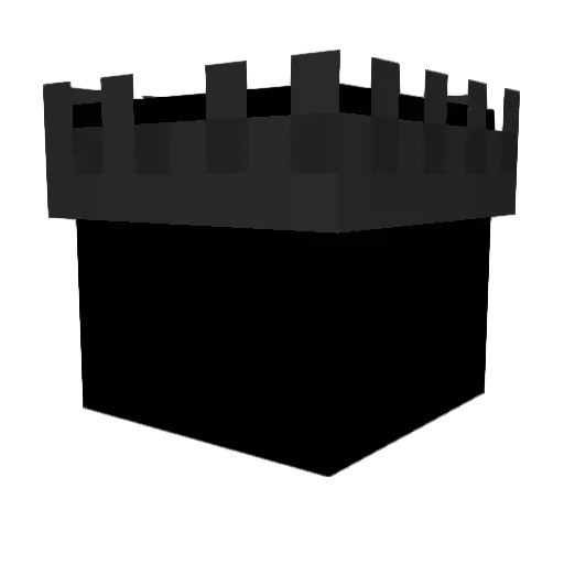 IAm0ff Minecraft avatar head, 3D render