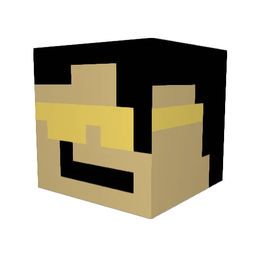 IAmChow Minecraft avatar head, 3D render