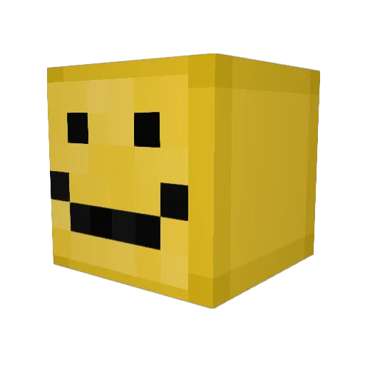 IAmInevitable25 Minecraft avatar head, 3D render