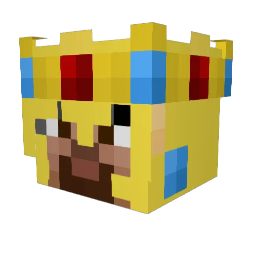 IAmJMoney Minecraft avatar head, 3D render