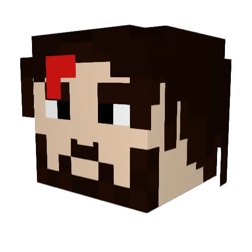 IAmJay_ Minecraft avatar head, 3D render