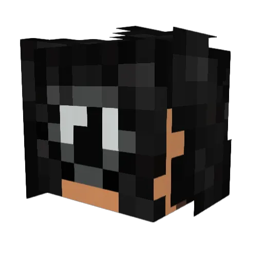 IAmTheIT Minecraft avatar head, 3D render
