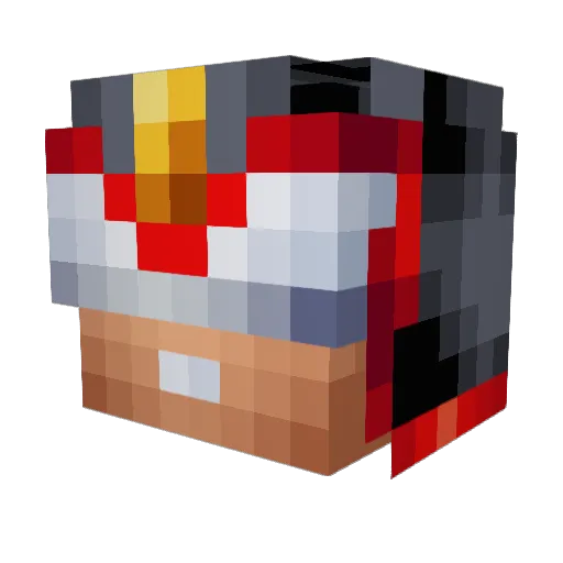 IAmTheOgan Minecraft avatar head, 3D render