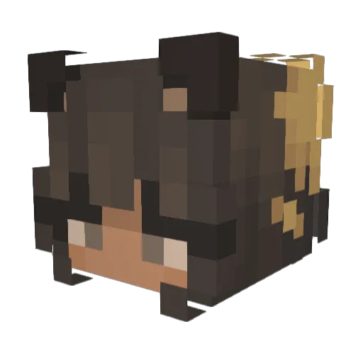 IAmTheRealMat Minecraft avatar head, 3D render