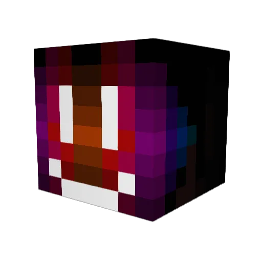 IAmVibezz97 Minecraft avatar head, 3D render
