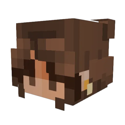 IAmYourBoss22 Minecraft avatar head, 3D render