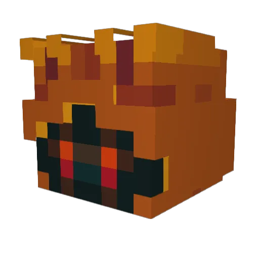 IAm_NoOne Minecraft avatar head, 3D render