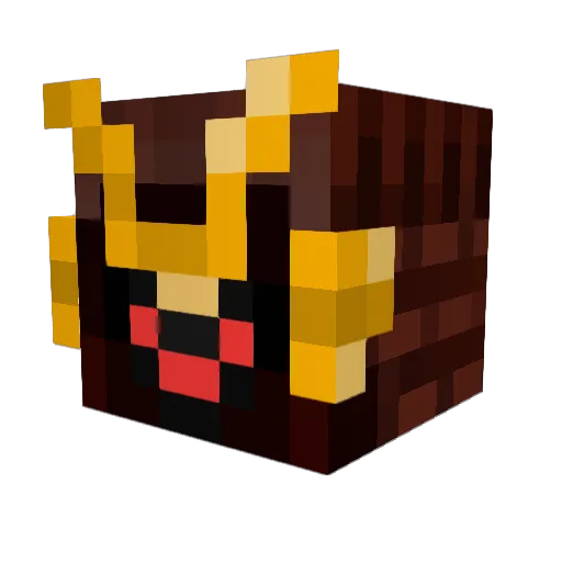 IArcitechI Minecraft avatar head, 3D render