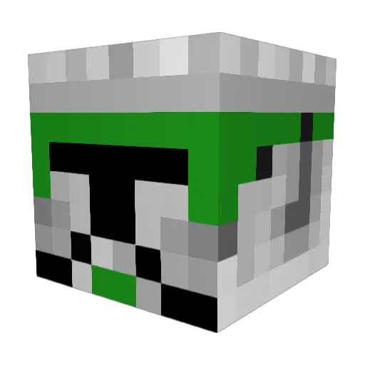 IBSchmitty Minecraft avatar head, 3D render