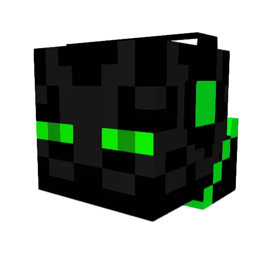 IBUOAKUN Minecraft avatar head, 3D render