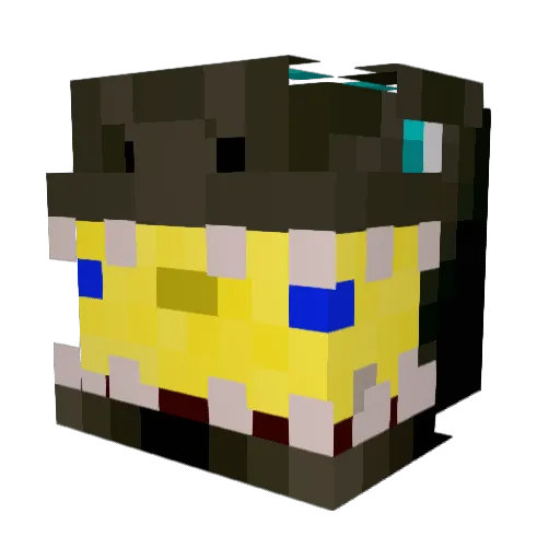 IBelieveICanDie Minecraft avatar head, 3D render