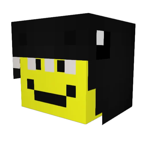 IBimsDerJoshi Minecraft avatar head, 3D render