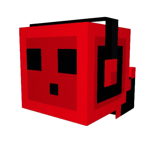 IBimsMango Minecraft avatar head, 3D render