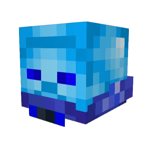 ICA2003 Minecraft avatar head, 3D render