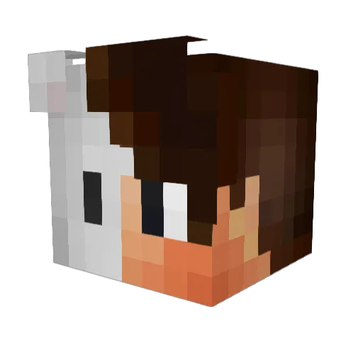 ICEMaster0804 Minecraft avatar head, 3D render