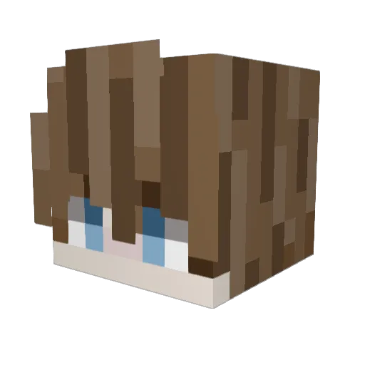 ICE_SODO Minecraft avatar head, 3D render