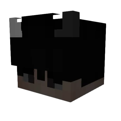 ICHDKEUCH Minecraft avatar head, 3D render
