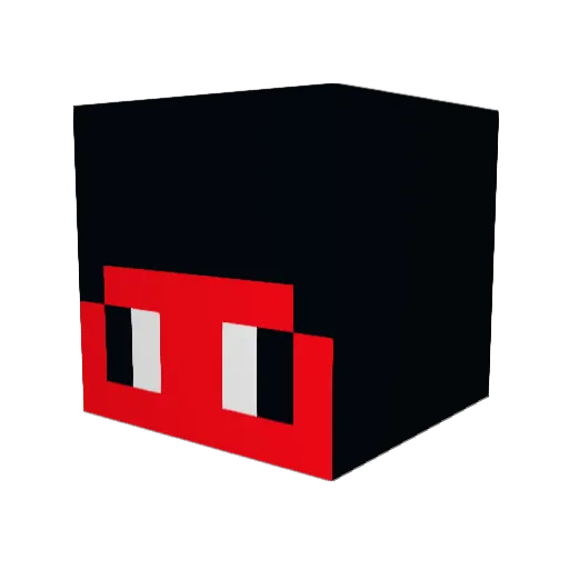 ICUP_NICKGUR Minecraft avatar head, 3D render
