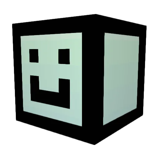 ICYFURY Minecraft avatar head, 3D render