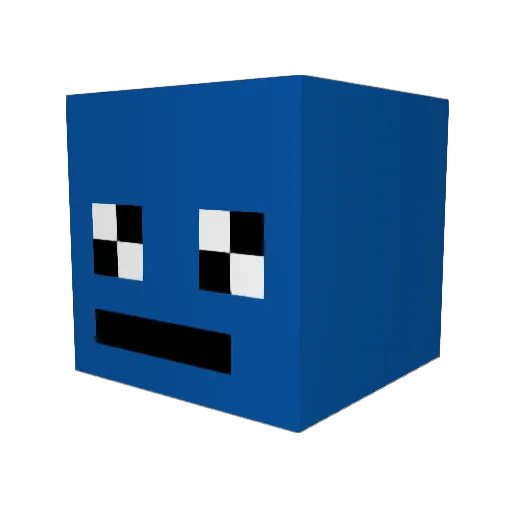 ICYTEAPOD2137 Minecraft avatar head, 3D render