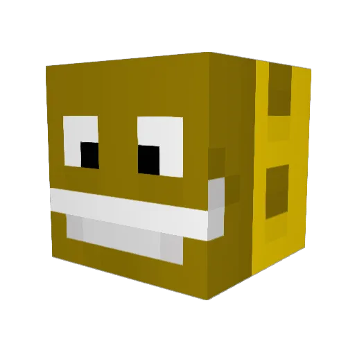ICantChooseNames Minecraft avatar head, 3D render