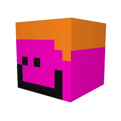 ICantThinkOfOne2 Minecraft avatar head, 3D render
