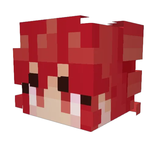 ICantWinSir Minecraft avatar head, 3D render