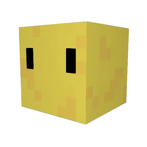 ICheeseBruh Minecraft avatar head, 3D render