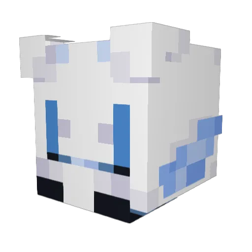 IChien_PaoI Minecraft avatar head, 3D render