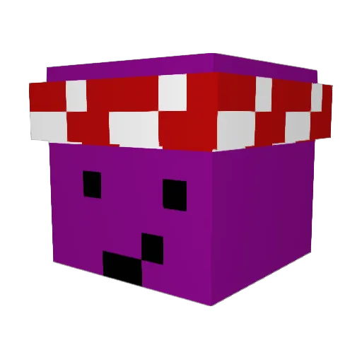 IChifuyu Minecraft avatar head, 3D render