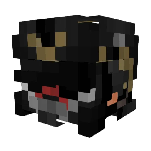 IChrome11 Minecraft avatar head, 3D render