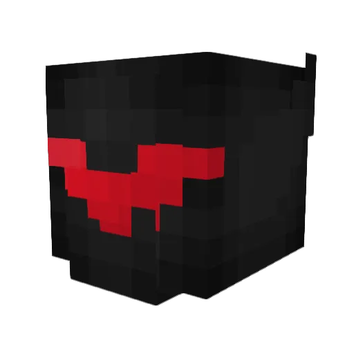 ID0XX Minecraft avatar head, 3D render