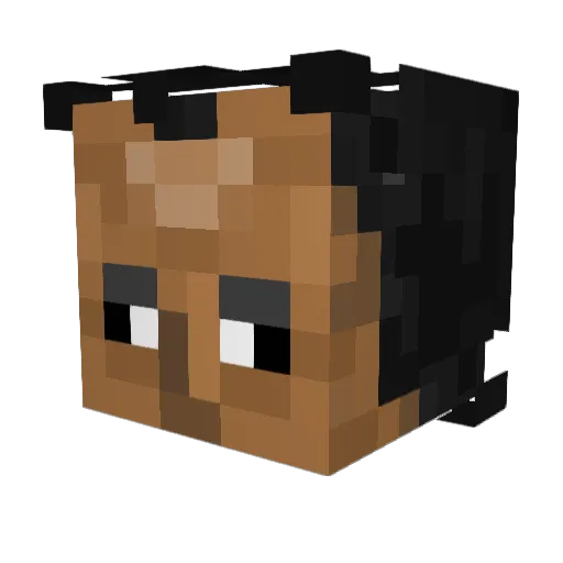 IDK123iDK Minecraft avatar head, 3D render