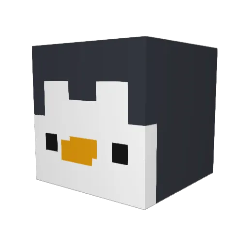 IDKBYTHEWAY Minecraft avatar head, 3D render