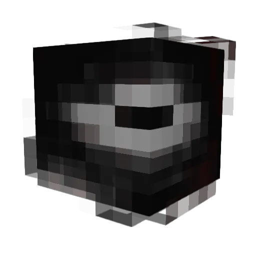 IDKMathon Minecraft avatar head, 3D render