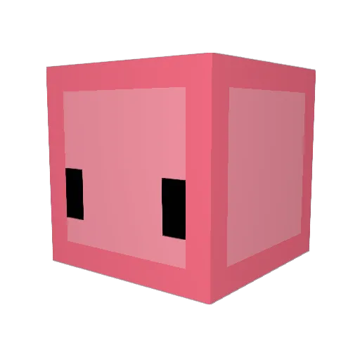 IDKOmega Minecraft avatar head, 3D render