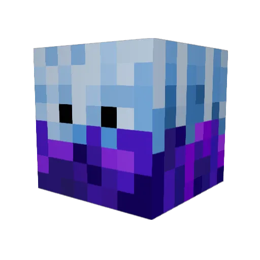 IDK____ Minecraft avatar head, 3D render