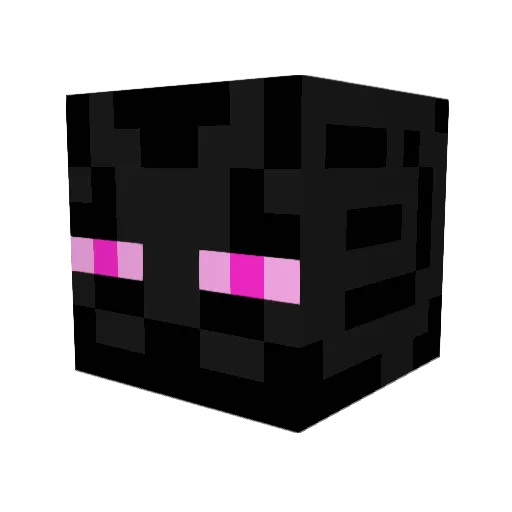 IDKml Minecraft avatar head, 3D render